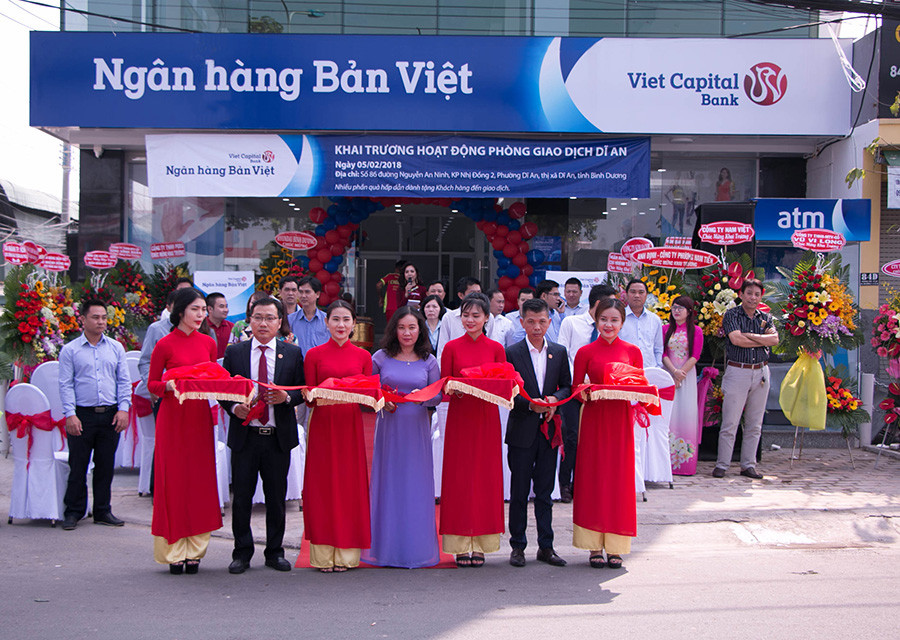 Ngân hàng Bản Việt khai trương 2 PGD mới tại Bình Dương và Cần Thơ
