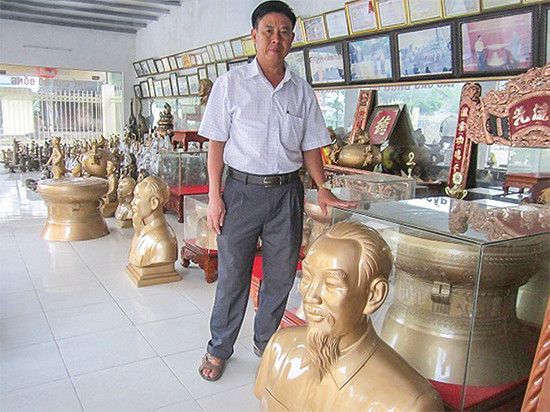 Thăm làng nghề truyền thống quê nhà sử học Lê Văn Hưu