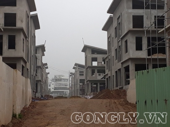 Dự án Khai Sơn Hill Long Biên - Kỳ 1: Hàng loạt biệt thự “vô tư” xây dựng không phép