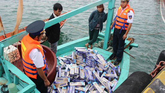 Tăng cường đấu tranh chống buôn lậu trên biển