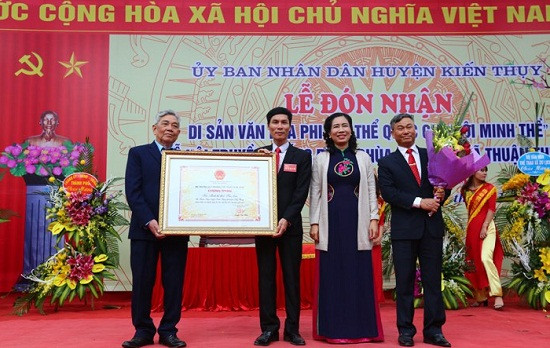 Lễ hội Minh thề được công nhận Di sản văn hóa phi vật thể quốc gia