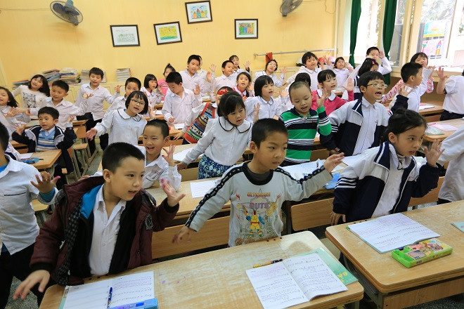 Nhiều trường tư thục ở Hà Nội bắt đầu tuyển sinh đầu cấp