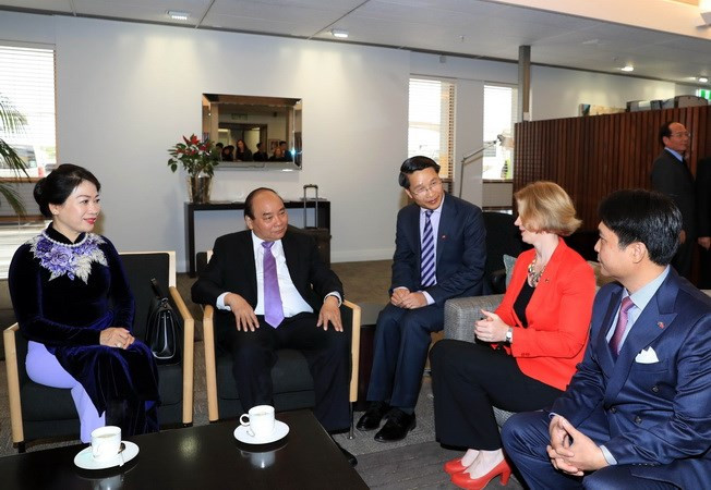 Thủ tướng Nguyễn Xuân Phúc bắt đầu thăm chính thức New Zealand