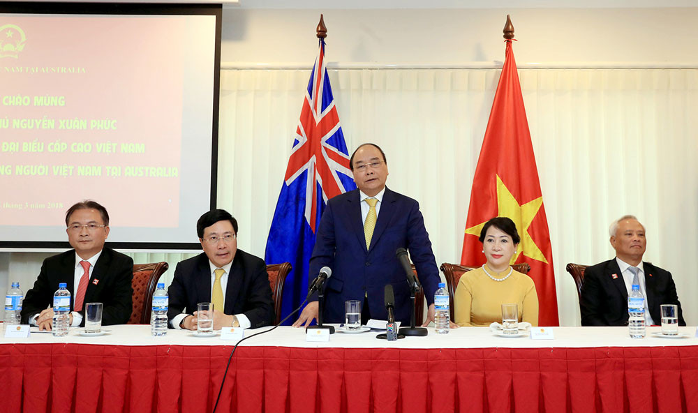 Những hoạt động đầu tiên của Thủ tướng Nguyễn Xuân Phúc tại Australia