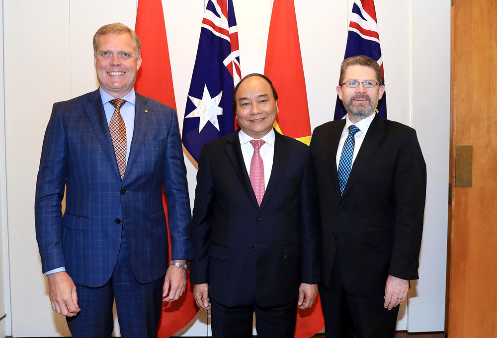 Thủ tướng Nguyễn Xuân Phúc hội kiến các nhà lãnh đạo Australia
