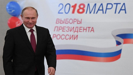 Bầu cử Tổng thống Nga: Ông Putin thắng áp đảo, tiếp tục làm Tổng thống