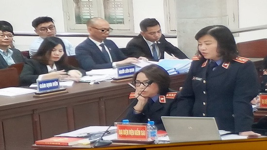 VKS đối đáp luật sư bào chữa tại phiên tòa xét xử Đinh La Thăng cùng đồng phạm