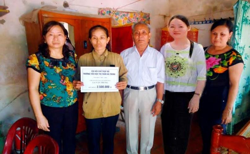 Trường Tiểu học thị trấn Hà Trung: Điểm sáng trong hoạt động nhân đạo, từ thiện 