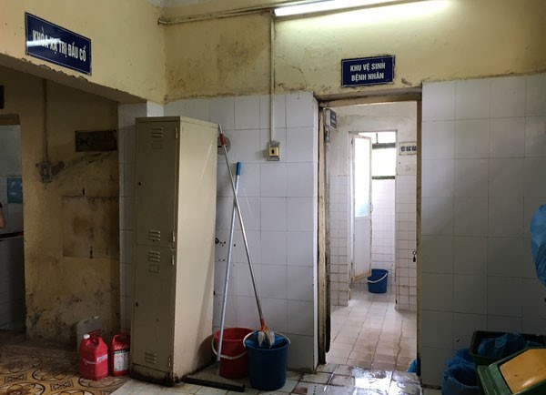 Bệnh nhân vẫn hãi hùng với nhà vệ sinh trong bệnh viện