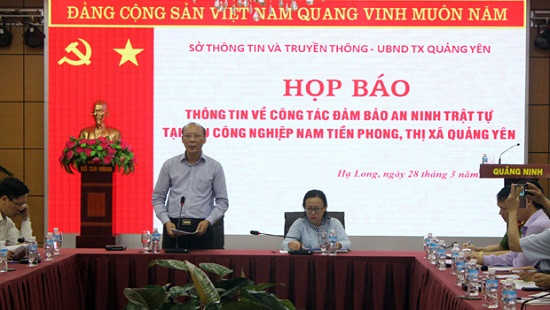 Quảng Ninh: Thông tin nhóm đối tượng hành hung bảo vệ, đập phá tài sản tại KCN Nam Tiền Phong