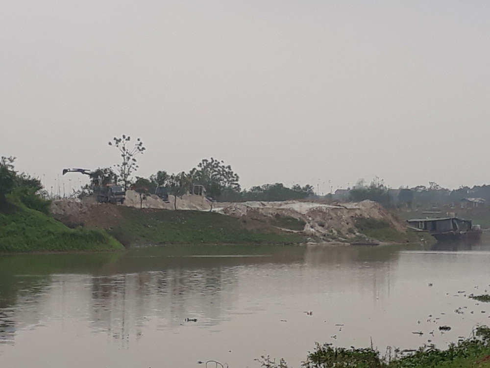 Chủ tịch UBND TP Hà Nội chỉ đạo xử lý nghiêm “cát tặc” tại Xuân Thu (Sóc Sơn)