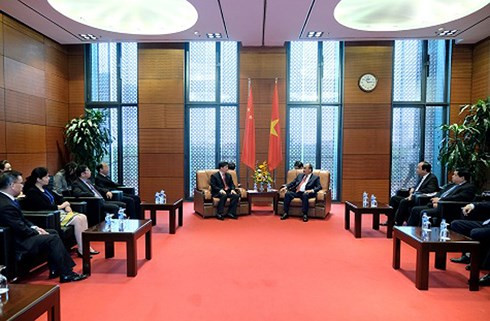 Thủ tướng tiếp lãnh đạo các địa phương Trung Quốc tham dự GMS 6