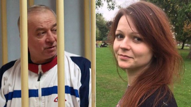 Cựu điệp viên Skripal và con gái Yulia (Ảnh: BBC)