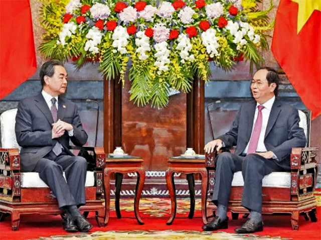 Lãnh đạo Nhà nước, Chính phủ tiếp Ngoại trưởng Trung Quốc Vương Nghị