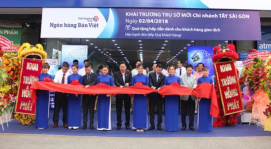 Ngân hàng Bản Việt khai trương trụ sở mới Chi Nhánh Tây Sài Gòn và Phòng Giao dịch Phú Nhuận