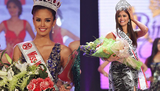 Hoa hậu Thế giới 2013 và Hoa hậu Hoàn vũ 2015 dự lễ ra mắt Trung tâm đào tạo Hoa hậu Việt Nam
