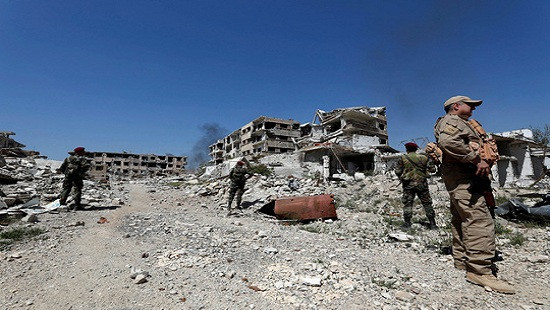 Căn cứ quân sự Syria bị tấn công, ít nhất 14 người thiệt mạng