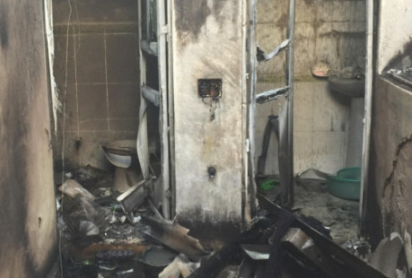 Thanh Hóa: Cháy nhà, một người tử vong