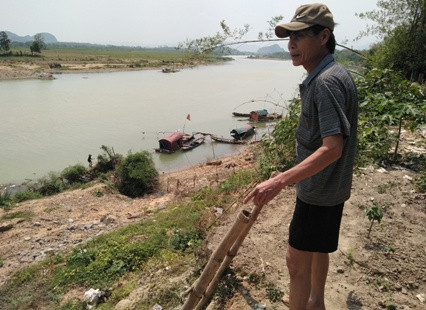 Sạt lở nghiêm trọng sông Chu đe dọa tính mạng người dân