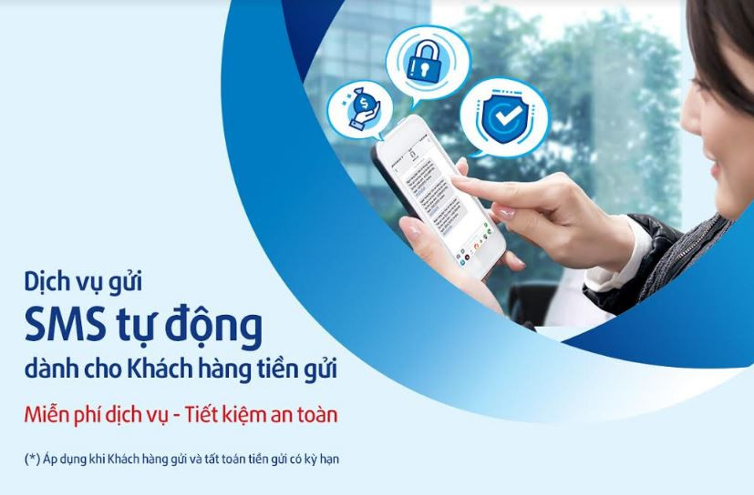 Dịch vụ tin nhắn SMS tự động khi gửi /tất toán tiền gửi từ Ngân hàng Bản Việt