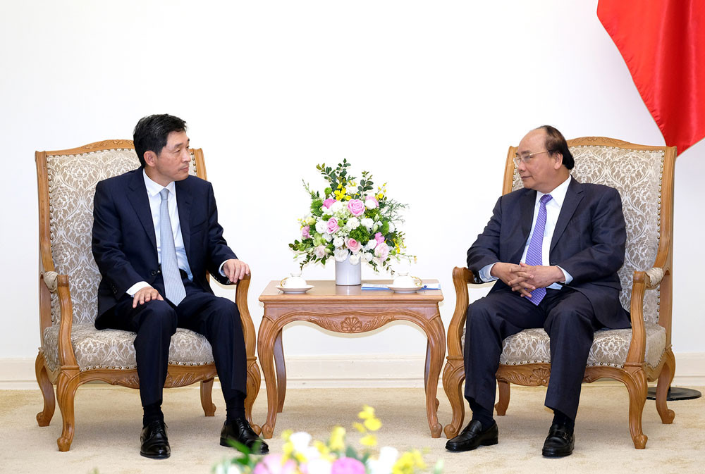 Thủ tướng tiếp Đại sứ Hàn Quốc và Phó Chủ tịch Tổ chức Tài chính Quốc tế