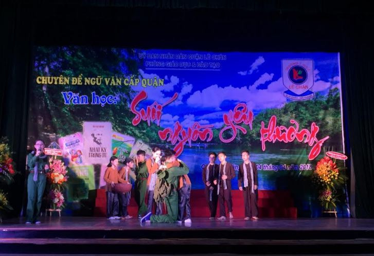 Trường THCS Lê Chân (Hải Phòng): Tổ chức Chuyên đề ngữ văn “Văn học - Suối nguồn yêu thương”