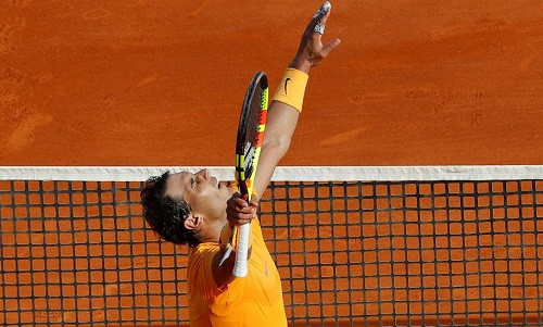 Nadal thắng nhàn Bedene ở vòng hai Monte Carlo Masters 2018. Ảnh: Reuters.