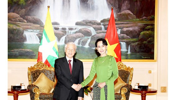 Cố vấn Nhà nước, Bộ trưởng Văn phòng Tổng thống Myanmar bắt đầu thăm chính thức Việt Nam