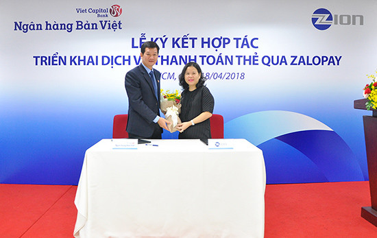 Ngân hàng Bản Việt ký kết hợp tác chiến lược cùng Zion và VNPAY