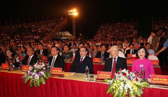 Lãnh đạo Đảng, Chính phủ dâng hương tưởng nhớ Vua Hùng, kỷ niệm Nhà nước Đại Cồ Việt