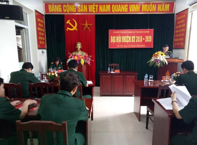 Chi bộ TAQS Thủ đô Hà Nội tổ chức Đại hội nhiệm kỳ 2018 – 2020