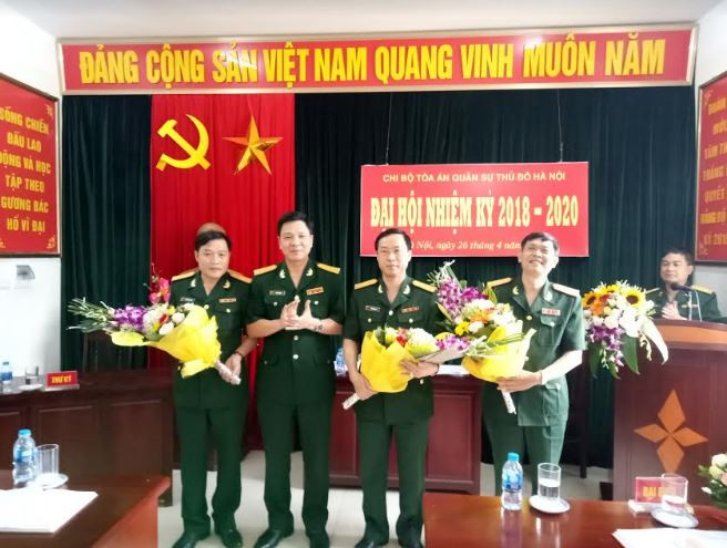 Chi bộ TAQS Thủ đô Hà Nội tổ chức Đại hội nhiệm kỳ 2018 – 2020