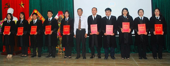 TAND TP. Đà Nẵng trao quyết định bổ nhiệm cho 18 Thẩm phán