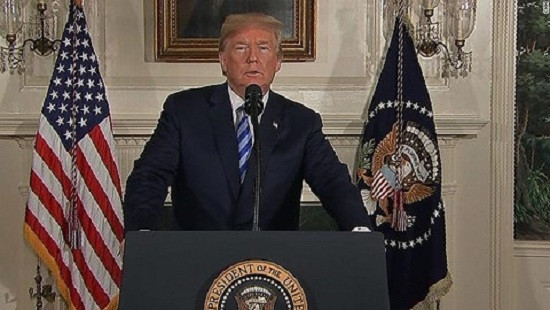 Tổng thống Trump tuyên bố rút khỏi thỏa thuận hạt nhân Iran