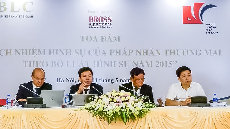 Xử lý pháp nhân thương mại phạm tội theo quy định của BLHS 2015