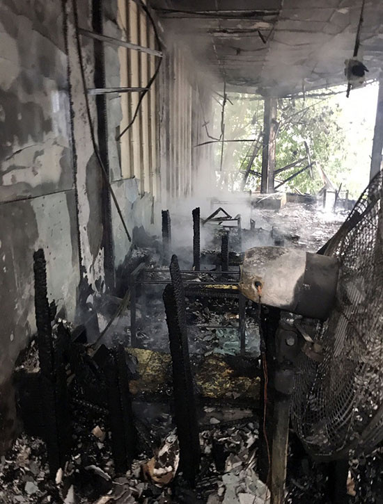 Quảng Ninh: Nhà hàng bốc cháy dữ dội vào sáng sớm