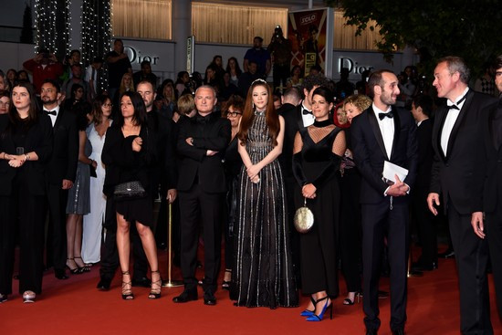  Lý Nhã Kỳ hóa “bầu trời đêm lấp lánh” trong ngày trình chiếu Angel Face tại Cannes 2018