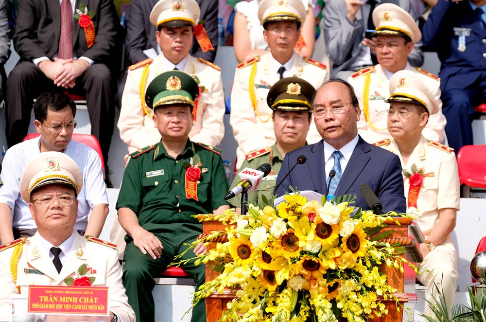 Chiến sĩ công an cần nỗ lực phấn đấu, dành trọn niềm tin của nhân dân