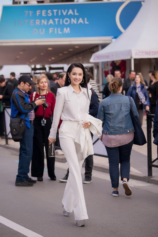 Nhã Phương gây ấn tượng mạnh tại Liên hoan phim Cannes 2018