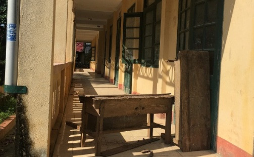 Thanh Hóa: Sẽ xử lý dứt điểm trường Tiểu học bị nứt 