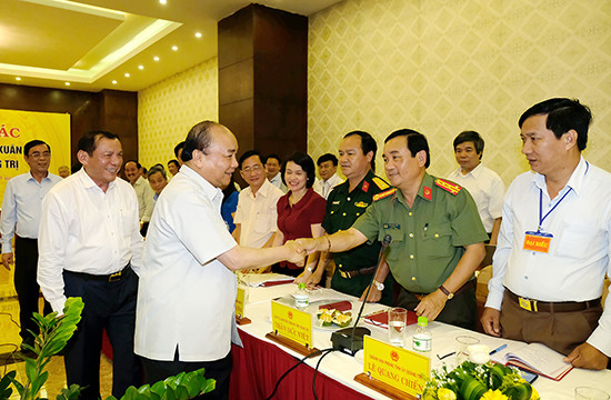 Thủ tướng: Quảng Trị cần phát huy thành quả bước đầu quan trọng để tiến lên
