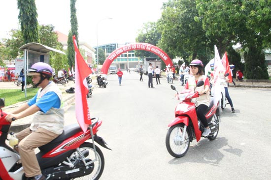 500 công nhân tham gia ngày hội công nhân khối DN thị xã Thuận An