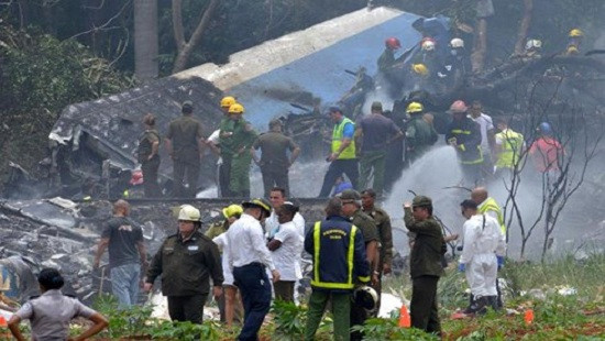 Rơi máy bay Boeing 737 ở Cuba, hơn 100 người thiệt mạng