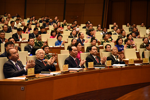 Khai mạc kỳ họp thứ 5, Quốc hội khóa XIV