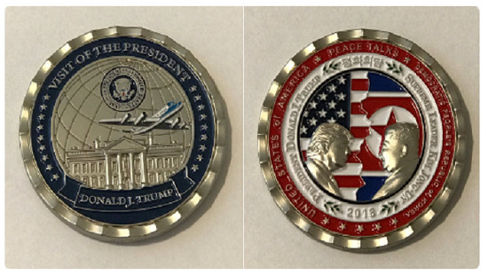 Nhà Trắng phát hành đồng tiền kỷ niệm hội nghị thượng đỉnh Mỹ - Triều