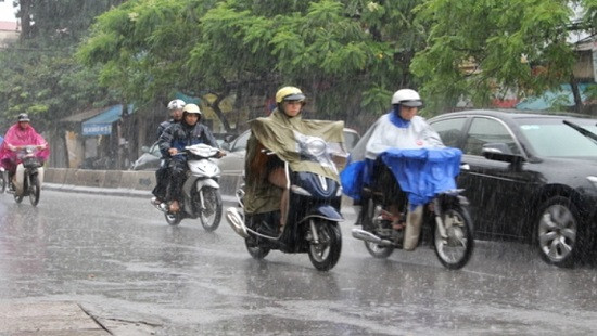 Cảnh báo mưa lớn diện rộng ở Bắc Bộ, Bắc Trung Bộ