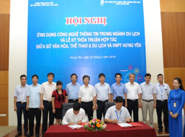 VNPT hợp tác triển khai du lịch thông minh tại Hưng Yên