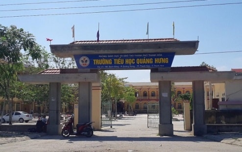 Trường tiểu học Quảng Hưng bị tố nhốt học sinh vì chưa đóng tiền