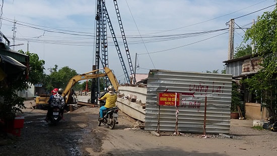 Tiền Giang: Dân phản ánh doanh nghiệp làm cầu kém chất lượng, gây tai nạn giao thông