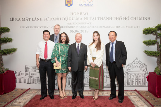 Lý Nhã Kỳ trở thành Lãnh sự Danh dự của Ru-ma-ni ở TP Hồ Chí Minh